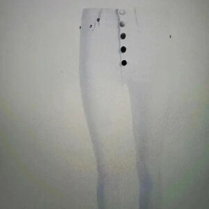 ALICE +OLIVIA WHITE JEANS